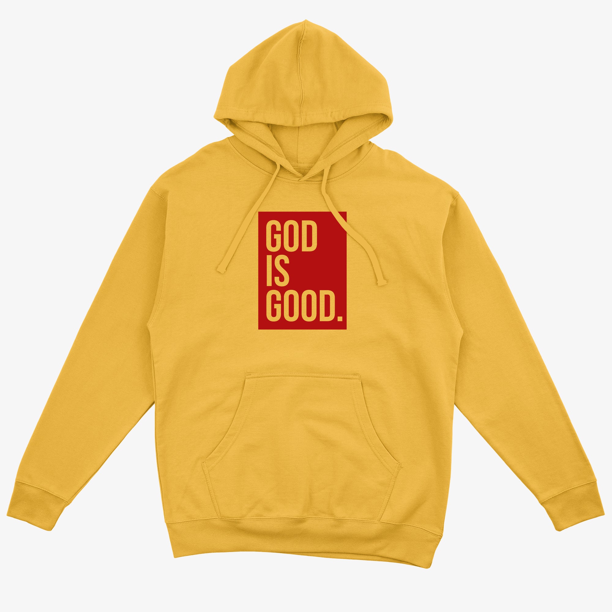 Gold God Is Good Hoodie | Christian Hoodies