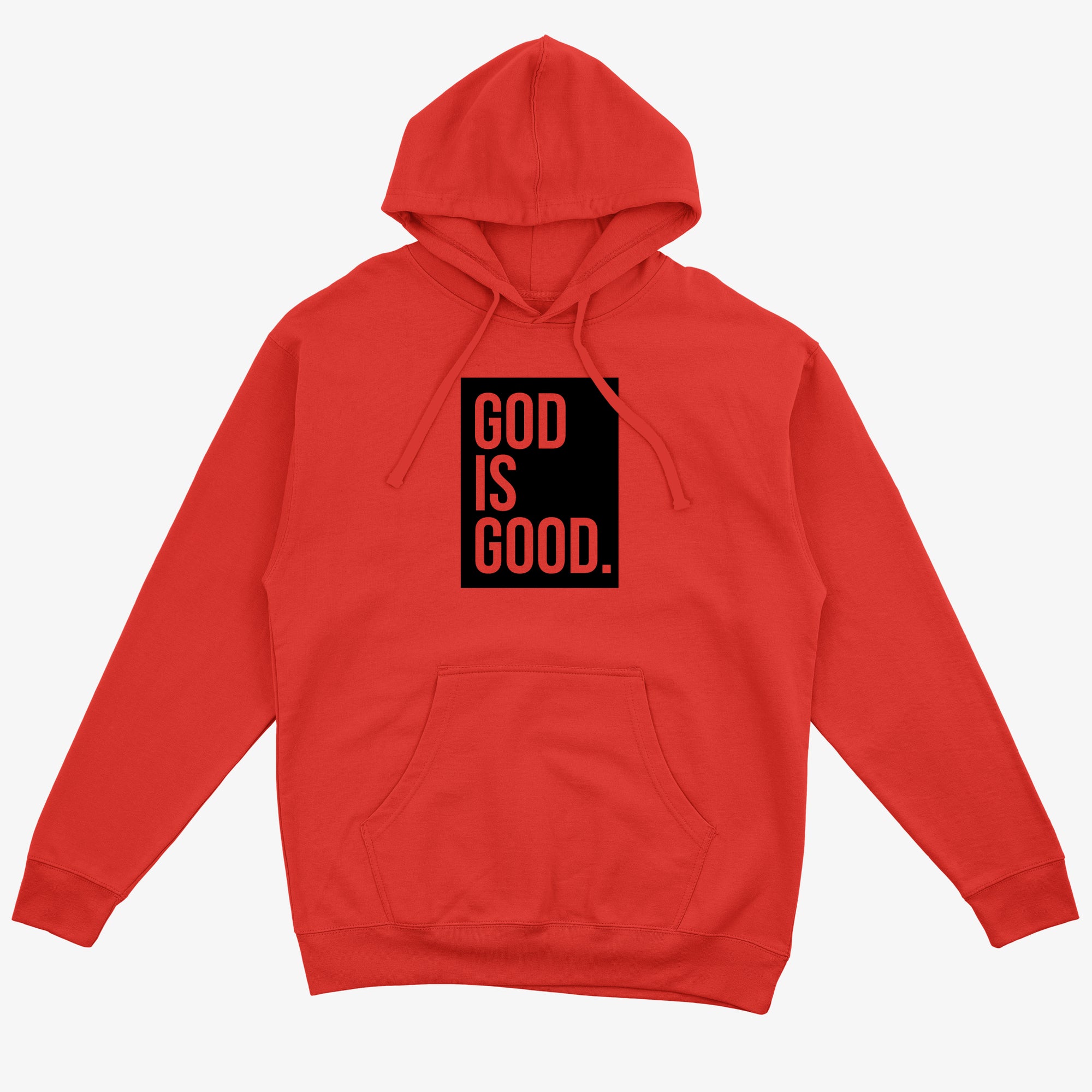 Red God Is Good Hoodie