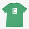 Irish Green God Is Good Tee | Christian T-Shirt