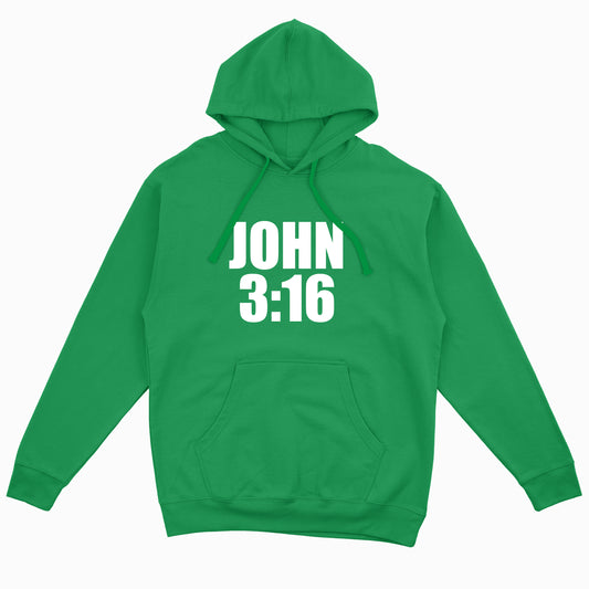 John 3:16 Christian Hoodie