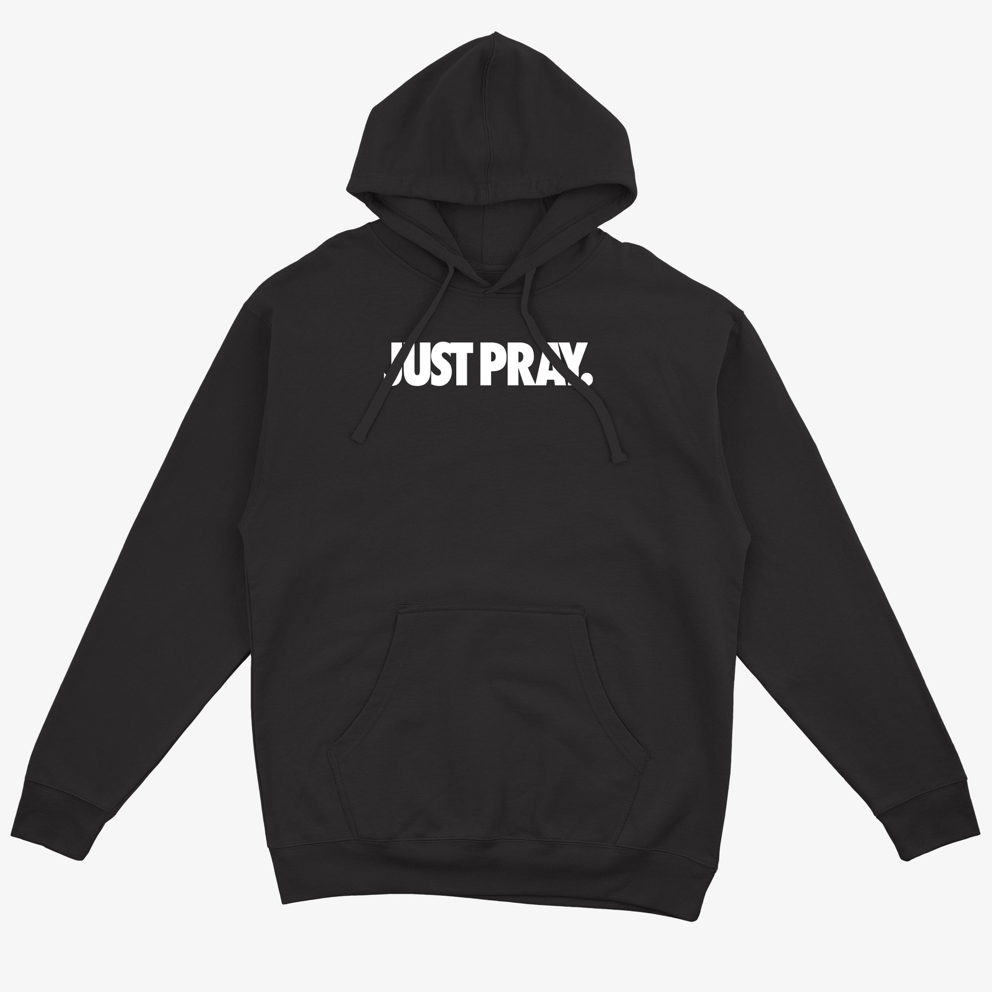 Just Pray Black Unisex Hoodie